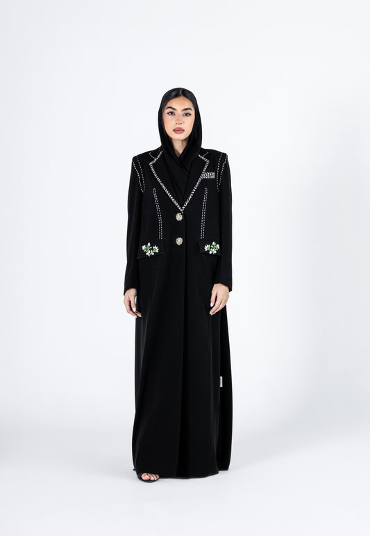 DAISY CREPE  ABAYA